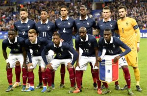 Le Parc OL en Bleu Blanc Rouge !